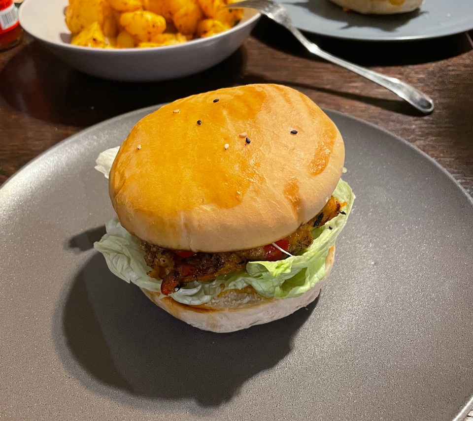 Smoked Tofu Burger Patties