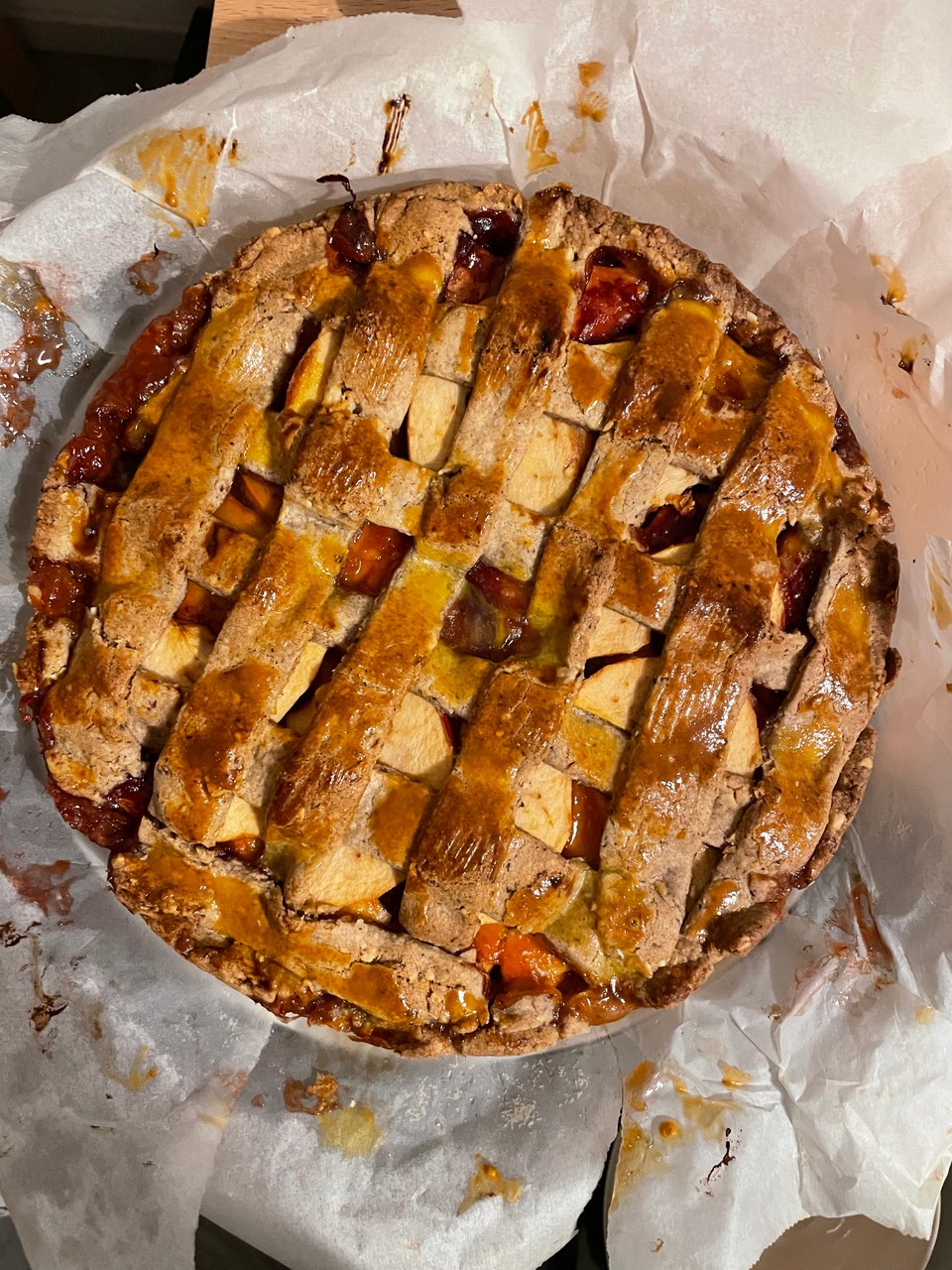 Linzer Apple Pie